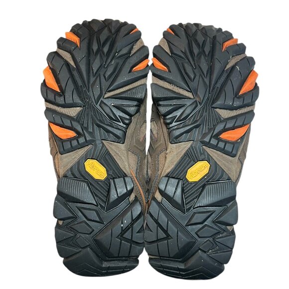 MERRELL Dark Earth Performance Footwear Mens 9 Select Dry Vibram Hiking Walking - Picture 3 of 5